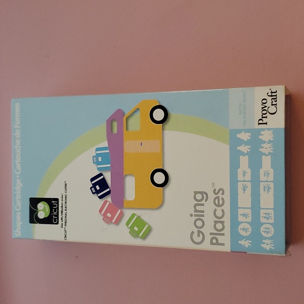 Cricut Die Cartridge Going Places